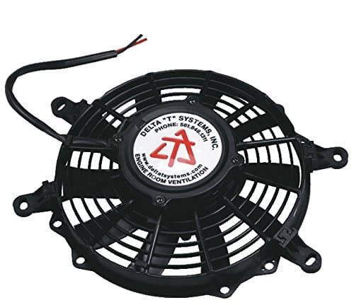 Lil Champ 11" DC Axial Fan - 24V Marine Fan - 1424 CFM - Compatible with Transmission Coolers