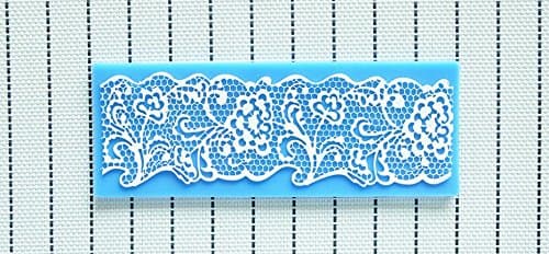 Martha Art Craft - Sugarcraft Decorating Kit Ribbon Fondant Molds Silicone,silicone Chocolate Silicone Cake Mold - Silicone Theme Ribbon Lace Cake Molds (Random Color) #1 By Paradise Smile