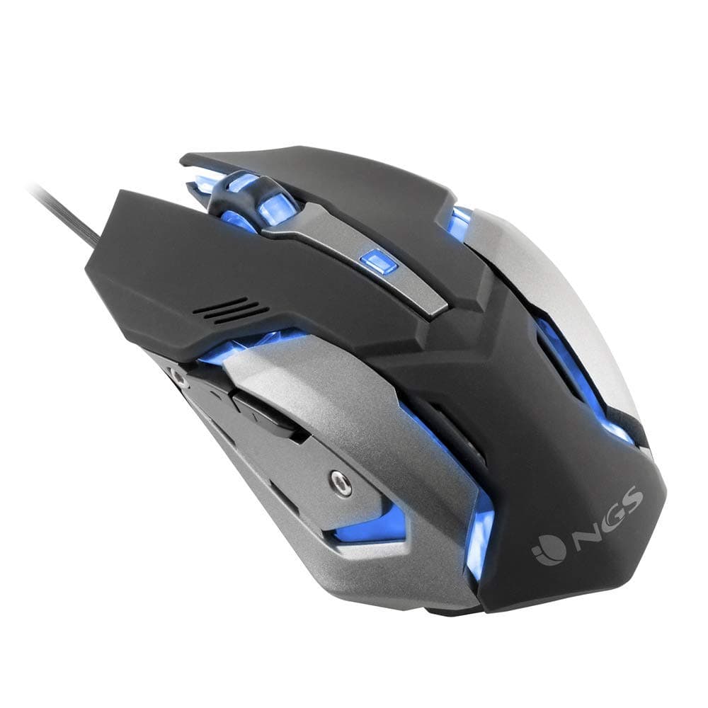 NGS GAMING MOUSE GMX100 RATN DE GAMING 7 COLORES LED CON 2400 DPI (Promocin 10%)