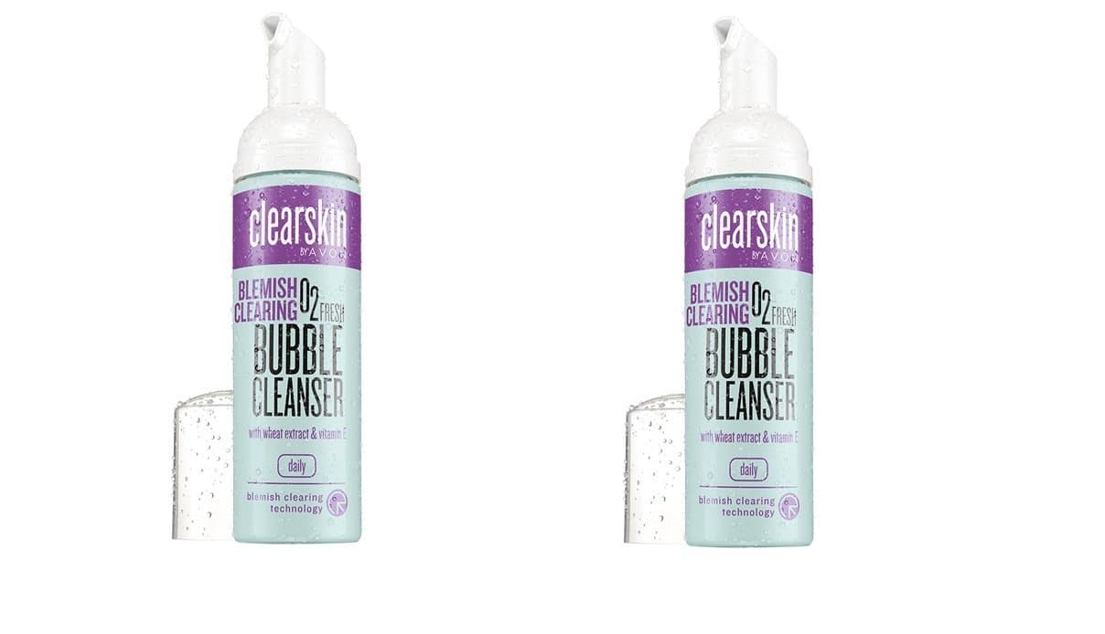 2 x Avon Clearskin Blemish Clearing O2 Fresh Bubble Cleanser
