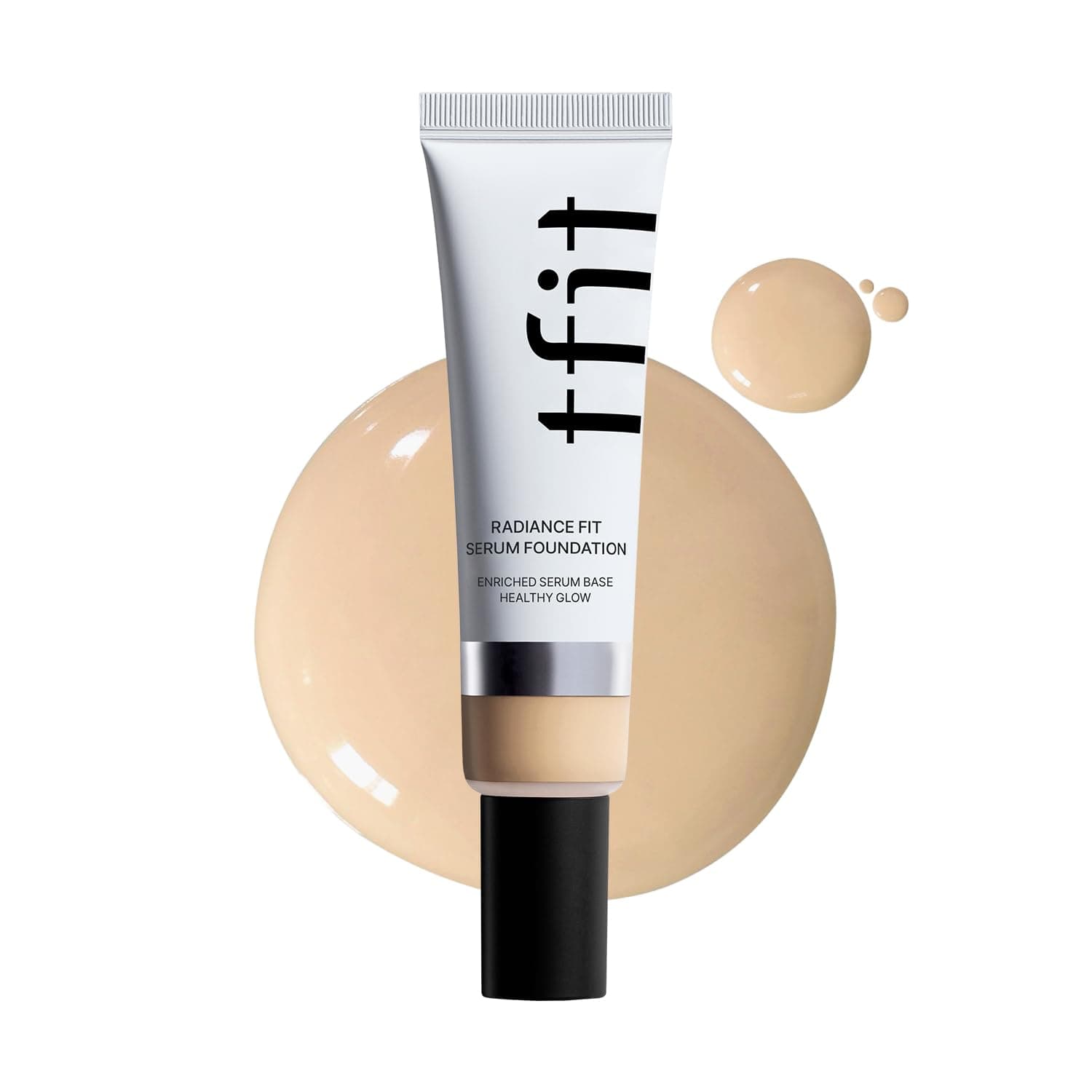 TFITRadiance Fit Serum Foundation - Flawless Coverage, Dewy finish, Long-lasting, Lightweight, Korean Makeup,1.05 Oz. (N01 Linen, 1.05 Oz.)