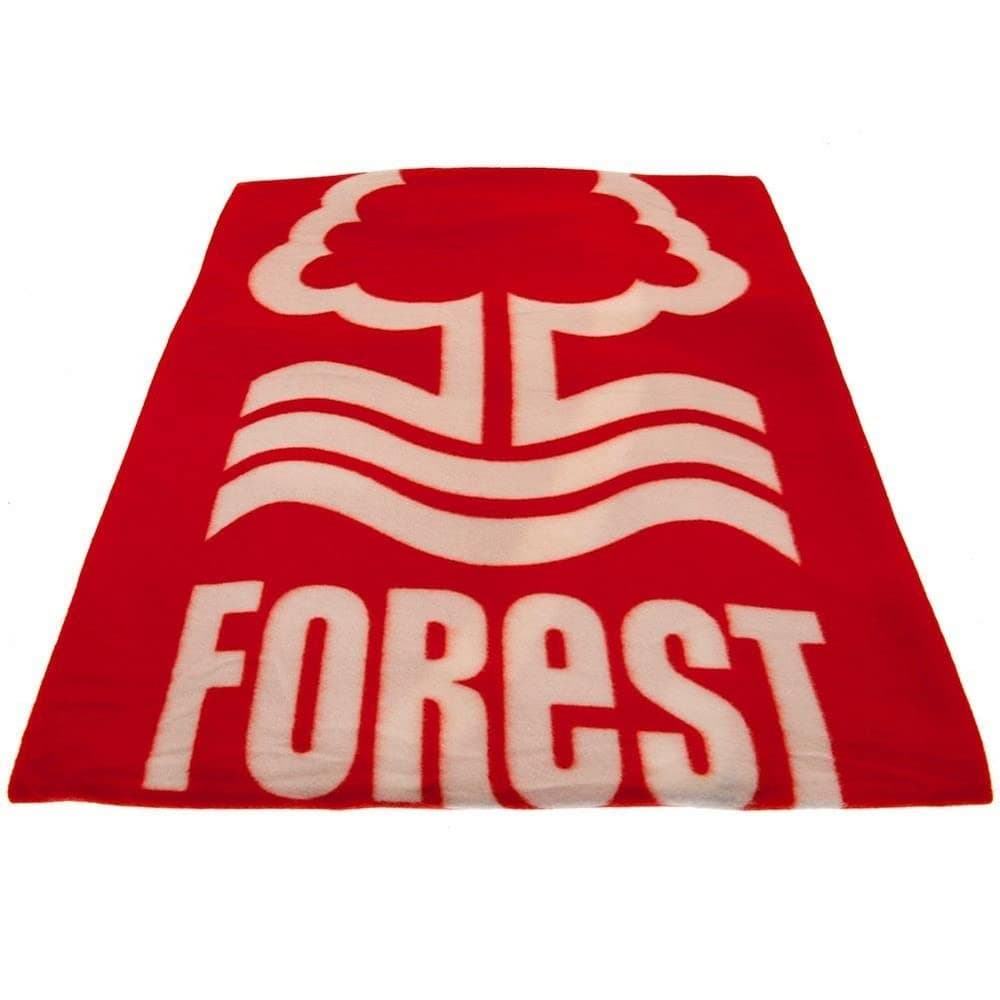 Nottingham Forest F.C. Fleece Blanket Official Football Club Sofa Bed Throw