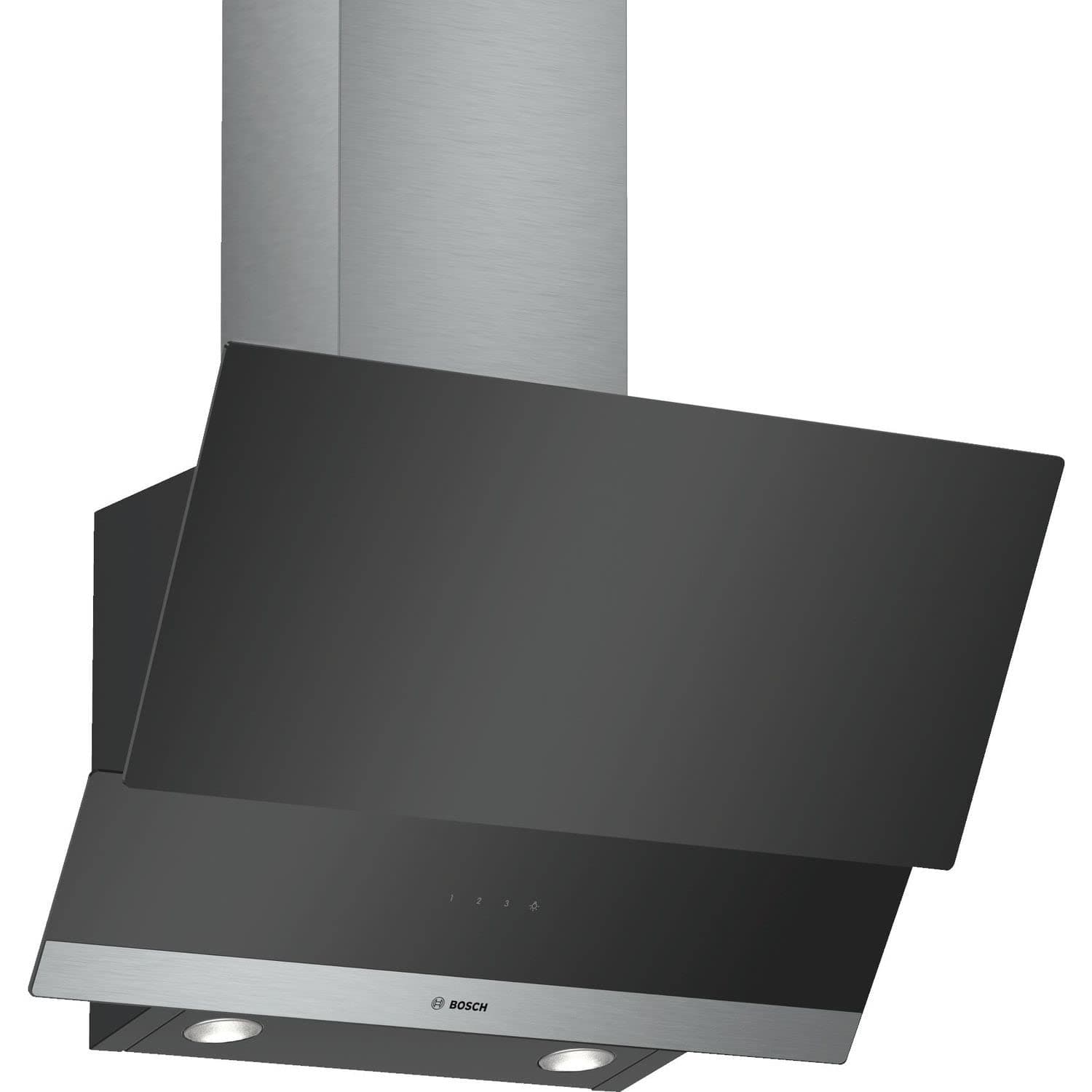 Bosch Serie 4 DWK065G60B 60 cm Chimney Cooker Hood - Black [Energy Class C]