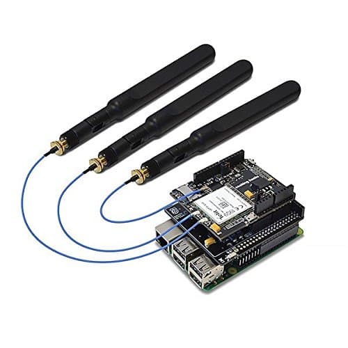 4G + GPS Shield for Raspberry Pi – LE910-NAG (US/Canada) - (4G / 3G / GPRS / GSM / GPS / LTE / WCDMA / HSPA+)