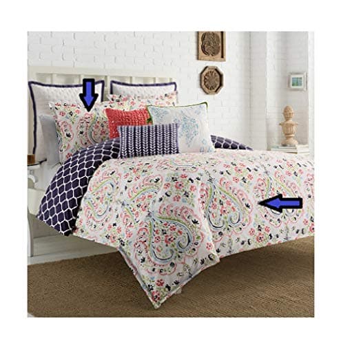 Royal Heritage Home Gabriella Duvet Cover Set, Full/Queen