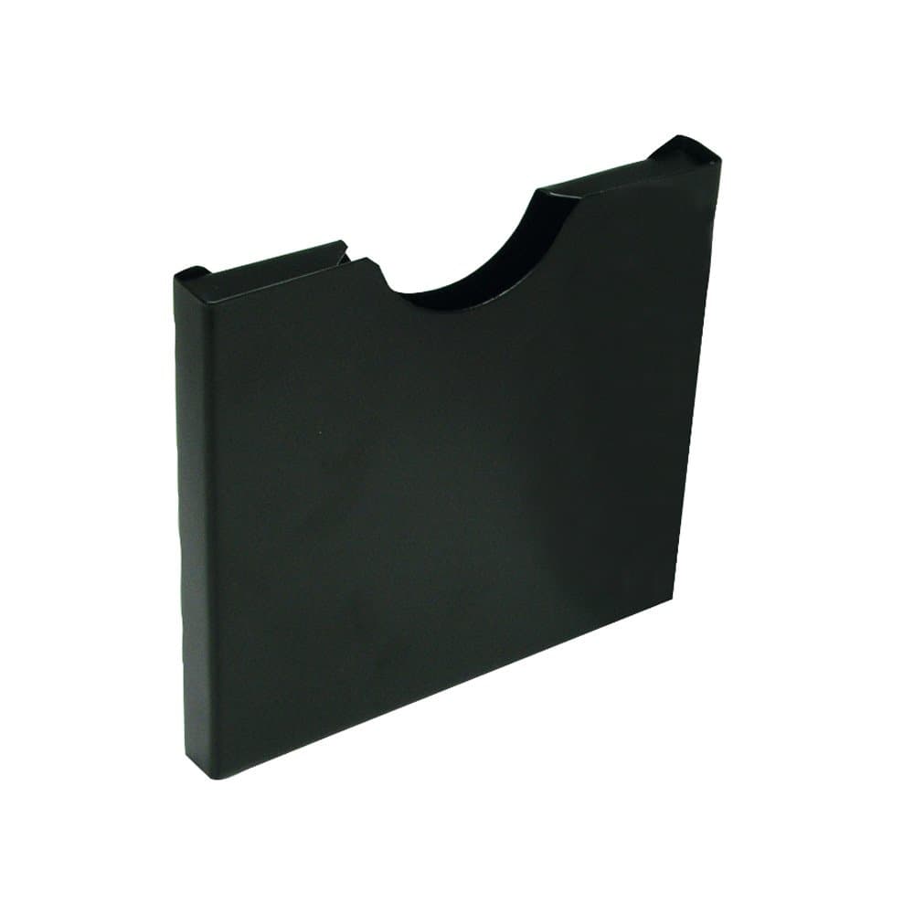 GE/MGD Polythene Glove Box Holder, 18.5 cm x 19.5 cm x 2.5 cm, Black