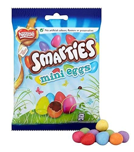 Smarties Mini Eggs 80g (Pack Of 3)