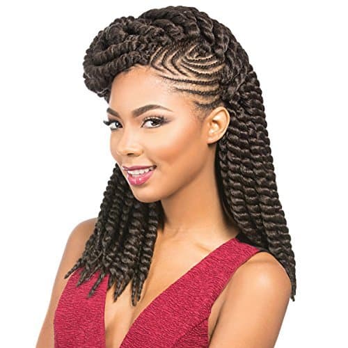 RUMBA TWIST 12" (4 Medium Brown) - Sensationnel African Collection Crochet Bulk Braid
