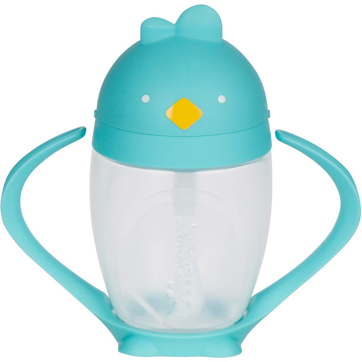 Lollaland Weighted Straw Sippy Cup for Baby: Lollacup - MADE IN THE USA -Transition Kids, Infant & Toddler Sippy Cup (6 months - 9 months) | Shark Tank Products | Lollacup (Turquoise)