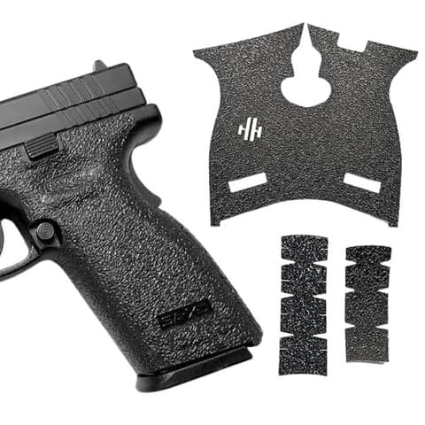 Handleitgrips Gun Grip Tape Compatible with Springfield XD 9/40 - Black Textured Rubber Pistol Grip Tape, Easy Installation, Gun Parts & Accessories, Veteran Owned, Made in The USA