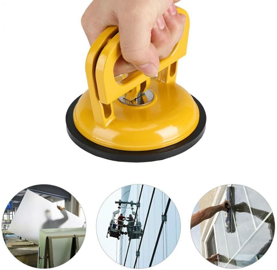 Glass Lifter Single Plate Suction Cup Lever Tool (10 cm)