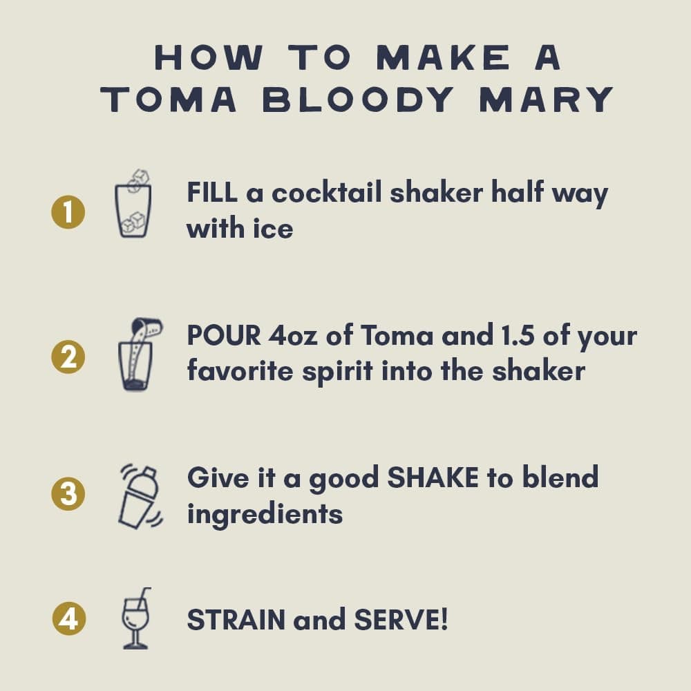 - Bloody Mary Mix, Premium Cocktail Mixers for Simple At-Home Hosting for Brunch and Events, All-Natural, Gluten Free, Vegan, No Added Preservatives, PICANTE/CLASICO 32oz (Spicy/Medium), Pack of 2