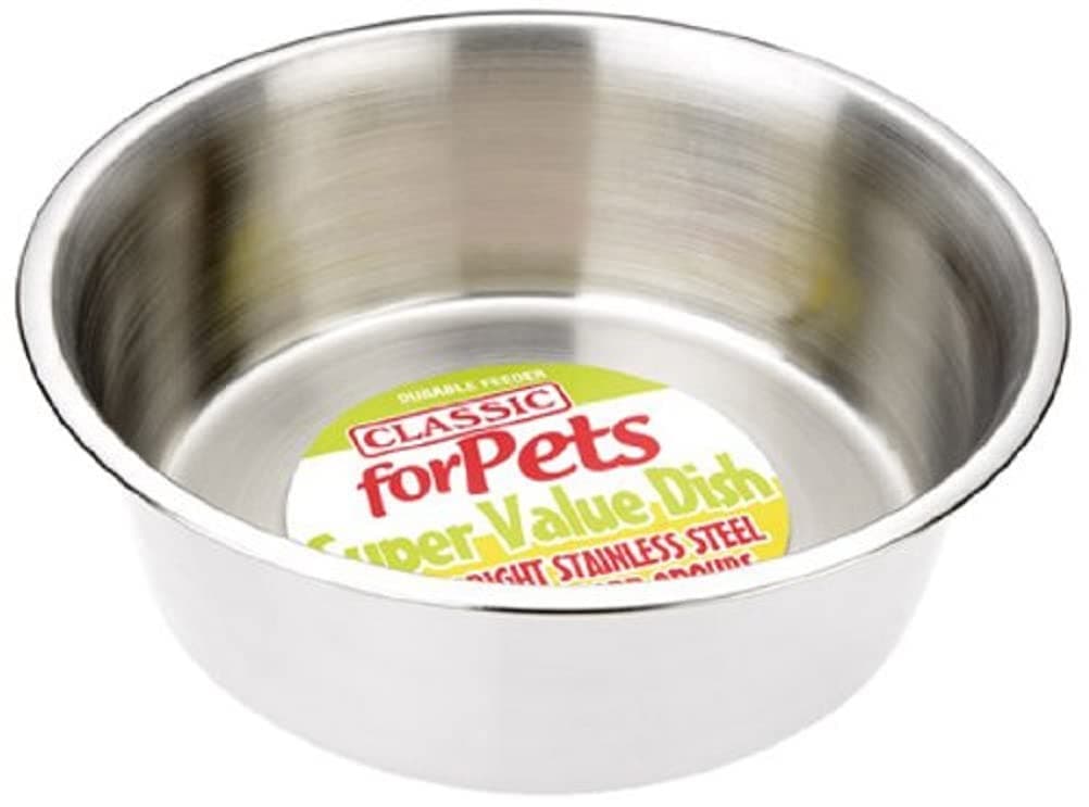 Classic Pet Products Classic Super Value Stainless Steel Dish, 4700 ml
