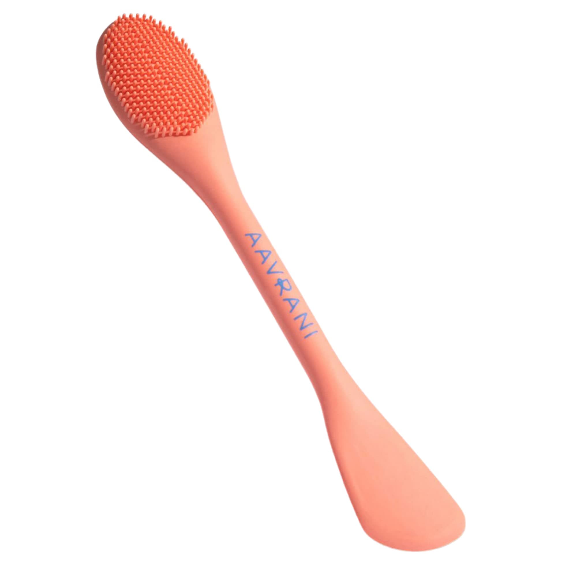 AAVRANI Mask Applicator Tool - Silicone Face Mask Brush Applicator and Massage Spatula for Clay, Cream, Gel, and Mud Facial Masks - Beauty Tool Gifts and Stocking Stuffers for Women