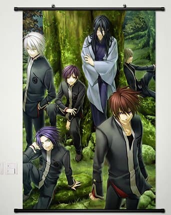 Home Decor Anime Hiiro no Kakera Whole Roles Wall Scroll Poster Fabric Painting Japanese Cosplay 23.6 X 35.4 Inches -048