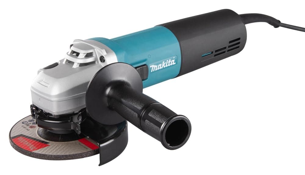 Makita 9565CR/2 Angle Grinder, 1400 W, 240 V, Blue, 125 mm