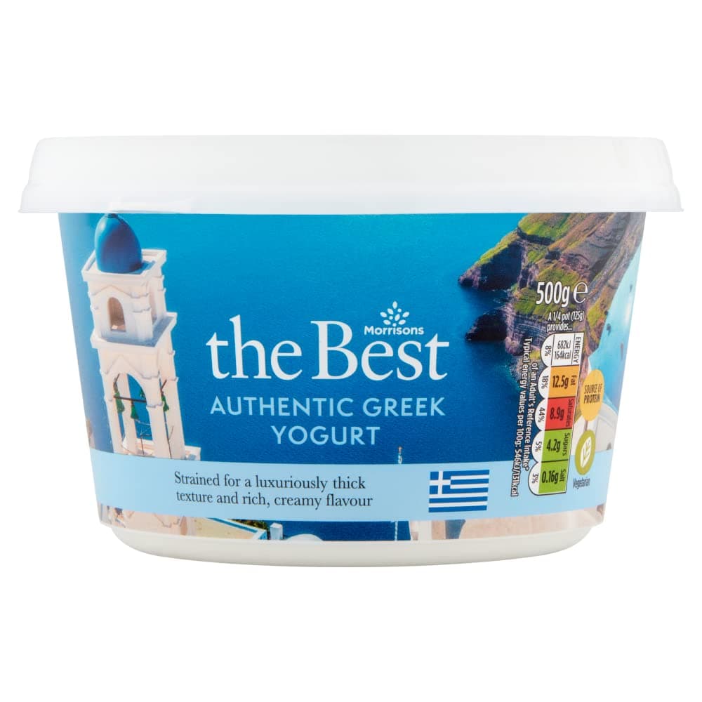 Morrisons The Best Greek Yogurt 10 Percent Fat, 500 g