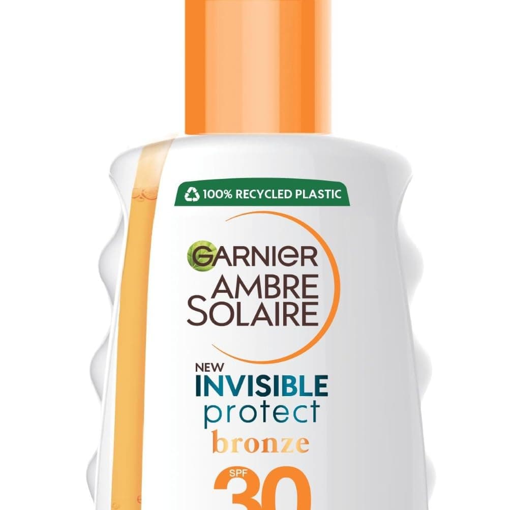 Ambre Solaire Invisible Protect Bronze, Sun Protection Spray SPF30, 200ml