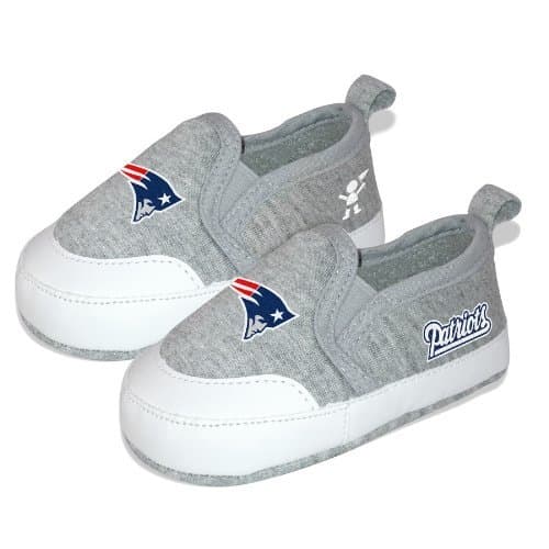 NFL New England Patriots Baby Pre-Walk Shoes (Size 2 (3-6 Months))
