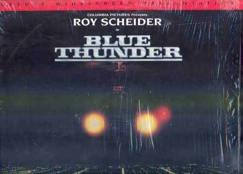 Laserdisc movie-"BLUE THUNDER".