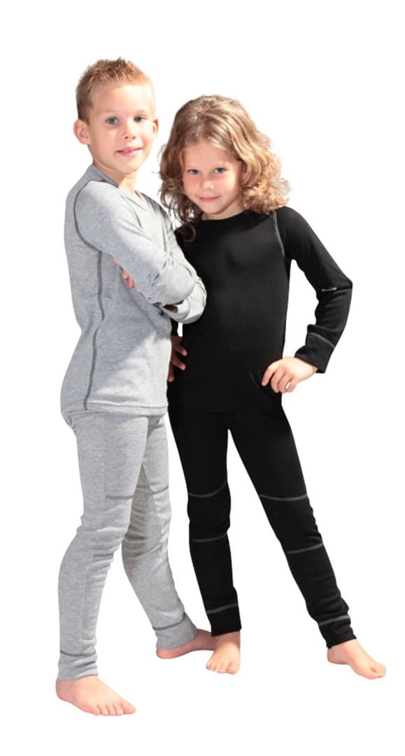 Olibia Thermo - breathable thermal underwear set for children - warm linen langärmligem top + long underwear