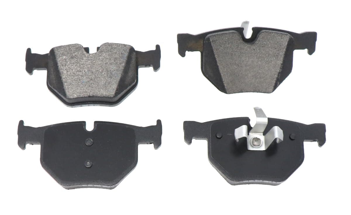 BOSCH BE1170 Blue Semi-Metallic Disc Brake Pad Set - Compatible With Select BMW 330i, 330xi, 335d, 335i, 335i xDrive, 335is, 335xi, X1; REAR