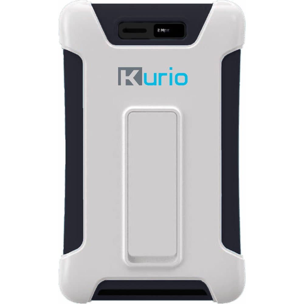 KurioTouch 4S Tough Case with Kick Stand - White/Black