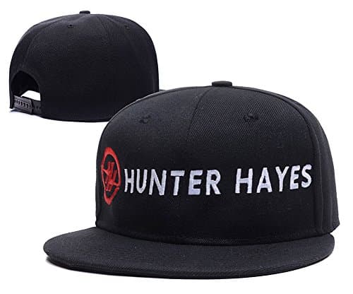 Hunter Hayes Logo Adjustable Snapback Embroidery Hats Caps