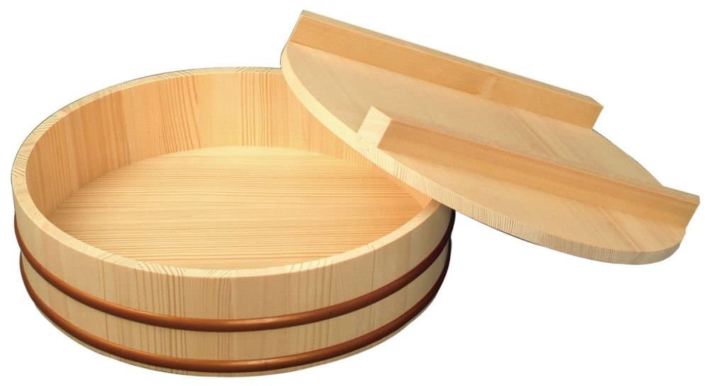 Ohitsu Hangiri Wooden Bowl Japan Kitchen Goods Size10.6%ÀÞÌÞٸ«°Ã%(27cm)