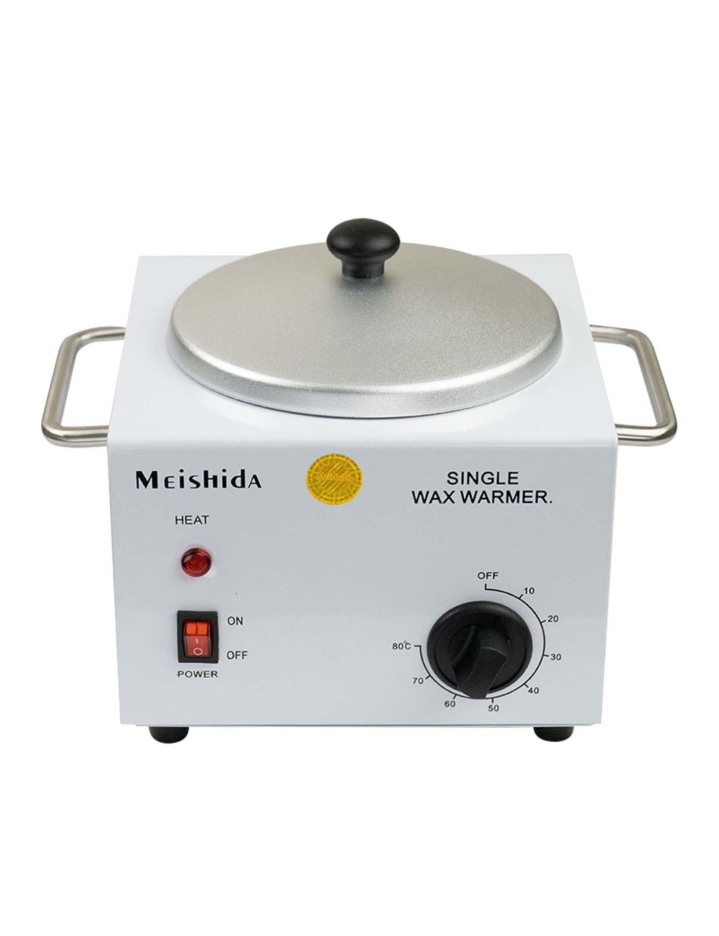 Professional Wax Warmer, Single Pot Electric Wax Melt Heater, Beauty Machine for Body Hair Removal, Aluminum Wax Heater for Home and Spa Use