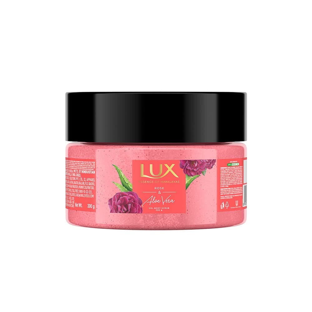 ROSE & ALOEVERA GEL BODY SCRUB|| 300gm