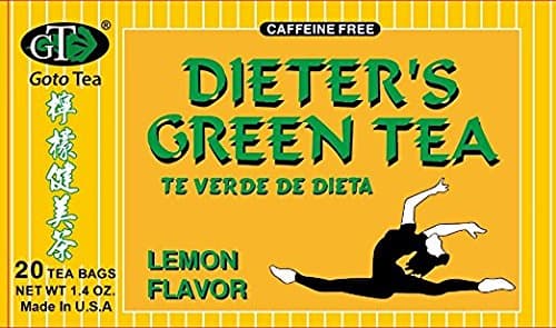 GoTo TeaDieter's Green Tea Lemon Flavor (20 Tea Bags) (2-Pack)