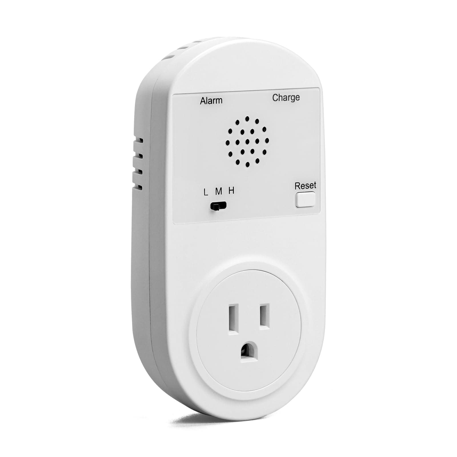 Briidea Freezer Power Failure Alarm, Power Off Alarm with LED Indicators and Adjustable Alarm 80-120dB, Perfect for Monitoring Refrigerators, Freezers and