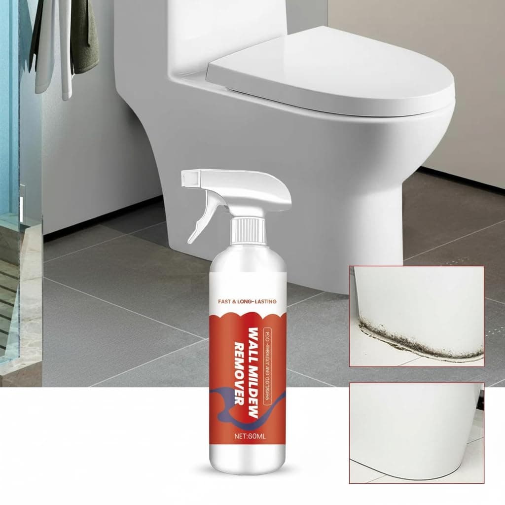 Azonee 60ml Mould Remover Spray, Mould And Mildew Remover, Mould Spray, Bathroom Mould Remover, Household Cleaners, Remover Mildew, Remover Wall, Tiles, Floor, Wall Surface Mold Cleaner