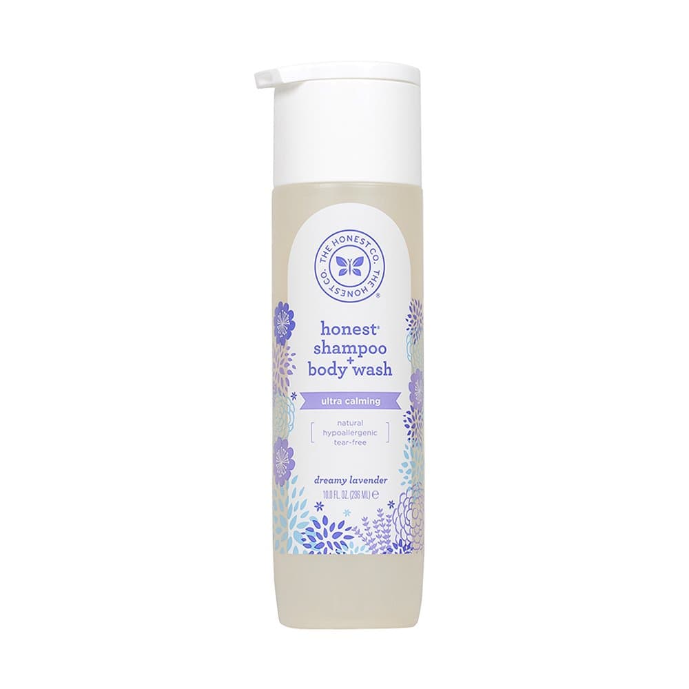 The Honest CompanyUltra Dreamy Calming Lavender Shampoo and Body Wash with Naturally Derived Botanicals, Lavender, 10 Fluid Ounce