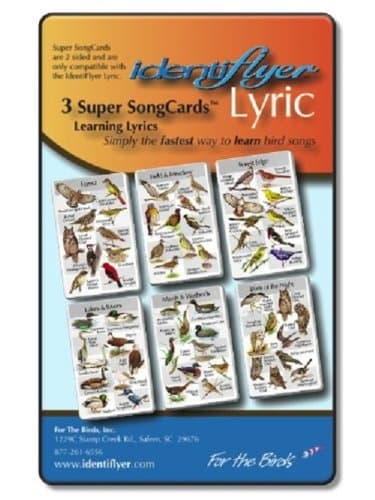 Identiflyer Lyric 3 Super Song Cards