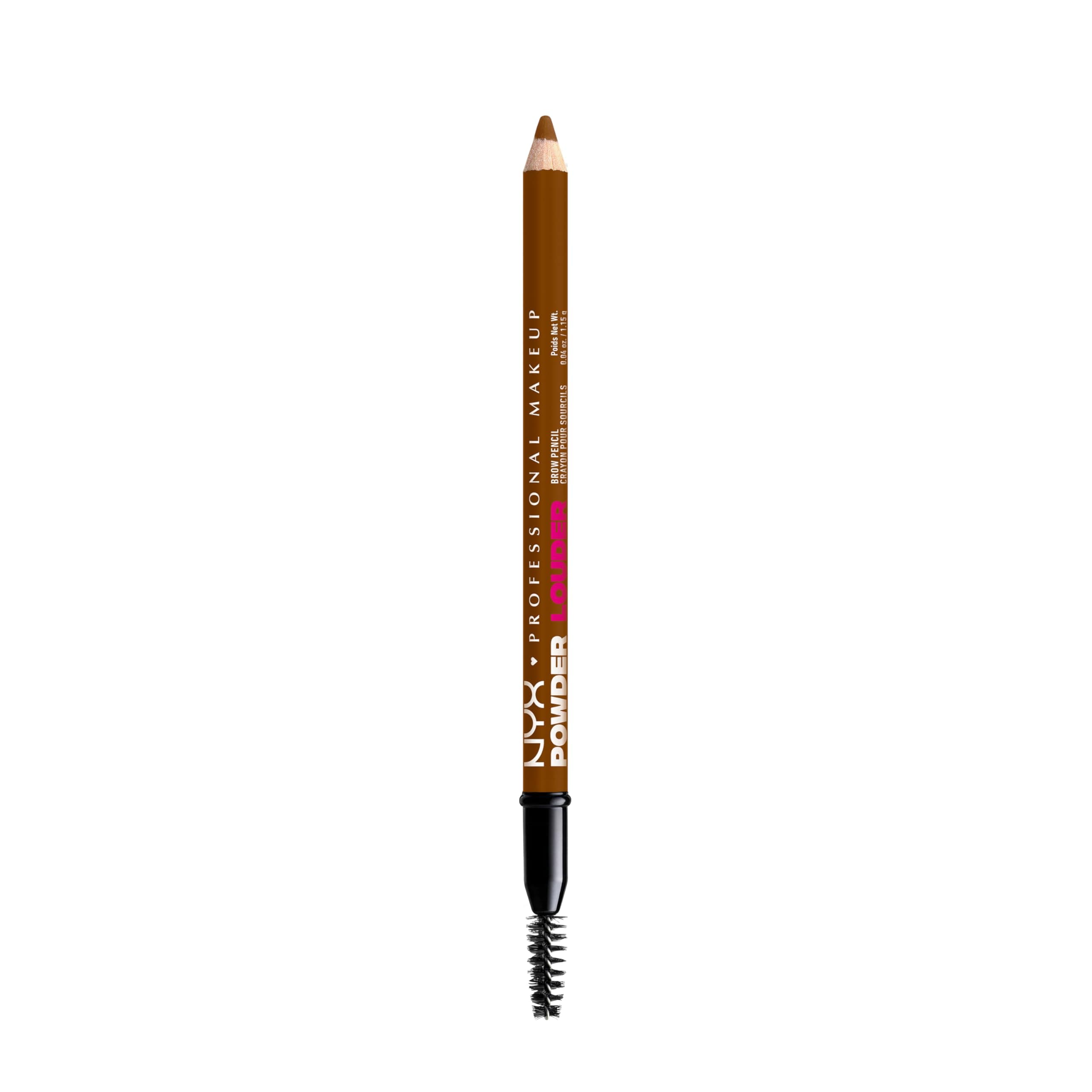 Powder Louder, Brow Pencil, 12HR Wear, Buildable Micro-Fibers, Auburn