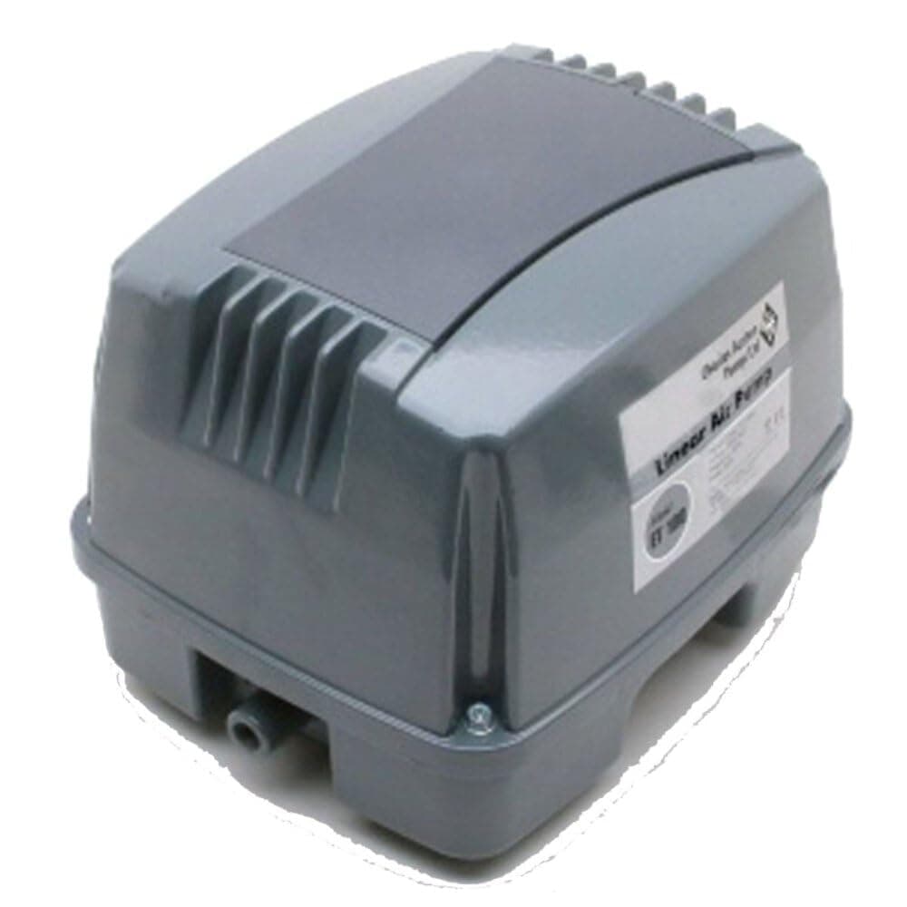 Enviro ET-100 Silent Air Pump Blower Koi Pond Aquarium Hydroponics