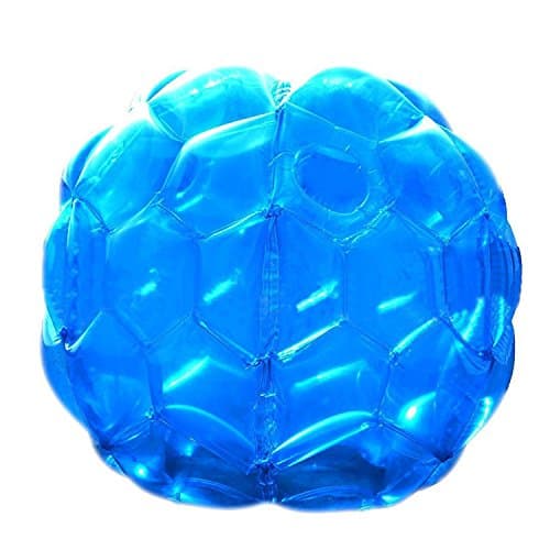 LULUFUN Body Bumper Balls, Wearable Bumper Zorb Balls Blow Up Toy Inflatable Sumo Bumper Bubble Soccer Ball for Adults and Kids (Kids : 24 x 24inch) - One Ball