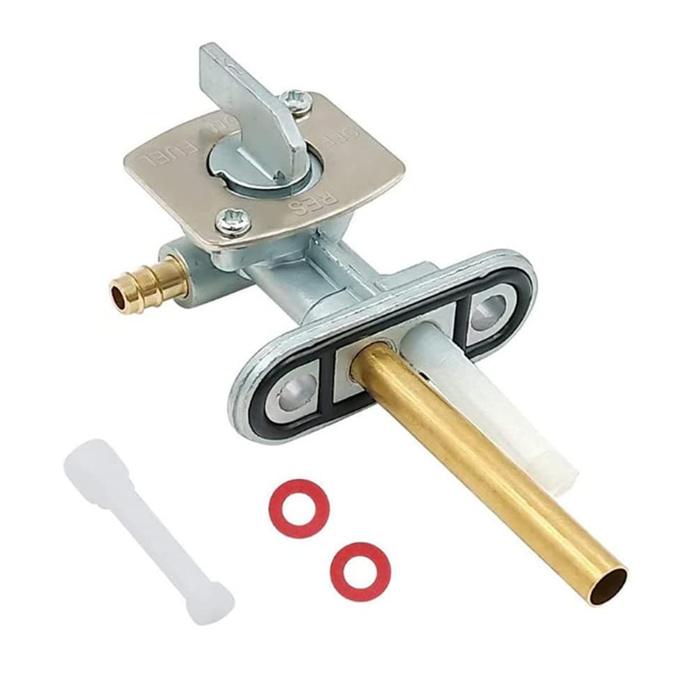 Fuel Tank Tap Fuel Petcock Valve Tank Switch Motorbike Fuel Tap Compatible with YAMAHA YFM YFZ SUZUKI
