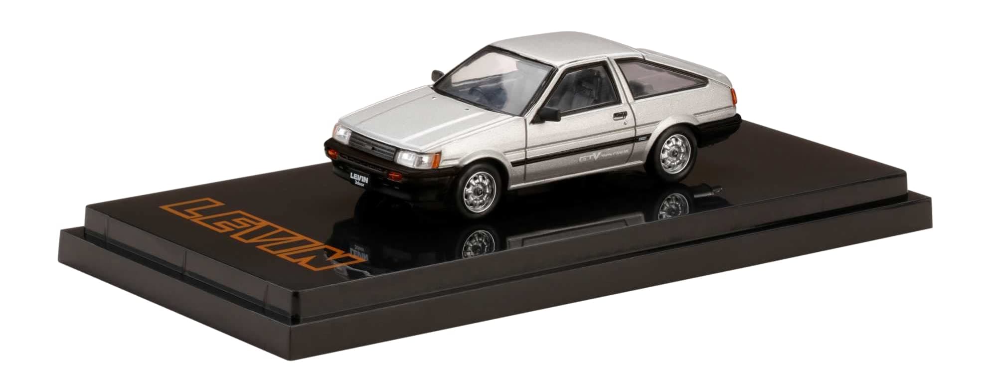 1/64 Toyota Corolla Levin AE86 3 Door GTV Silver
