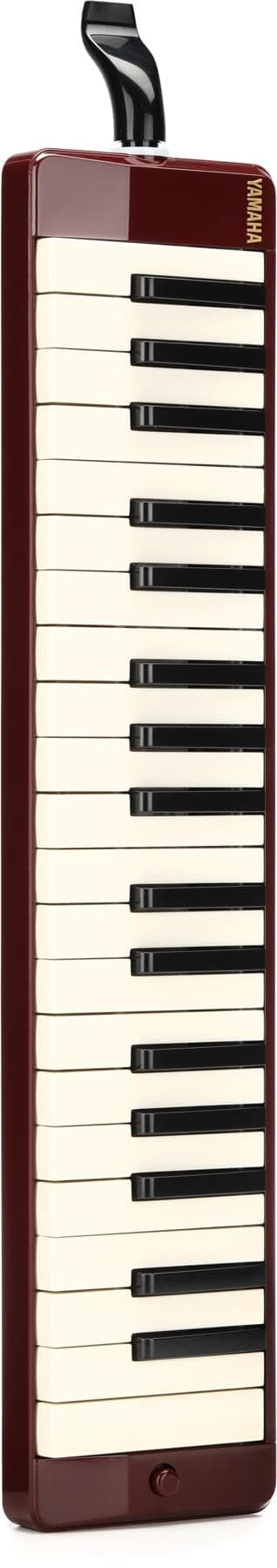 P-37D Pianica 37 keys, 3 Octaves, from f to f3, weight: 790g, incl. mouthpiece, extension pipe set and carrying case, dark red, 52.0 cm*6.0 cm*18.0 cm