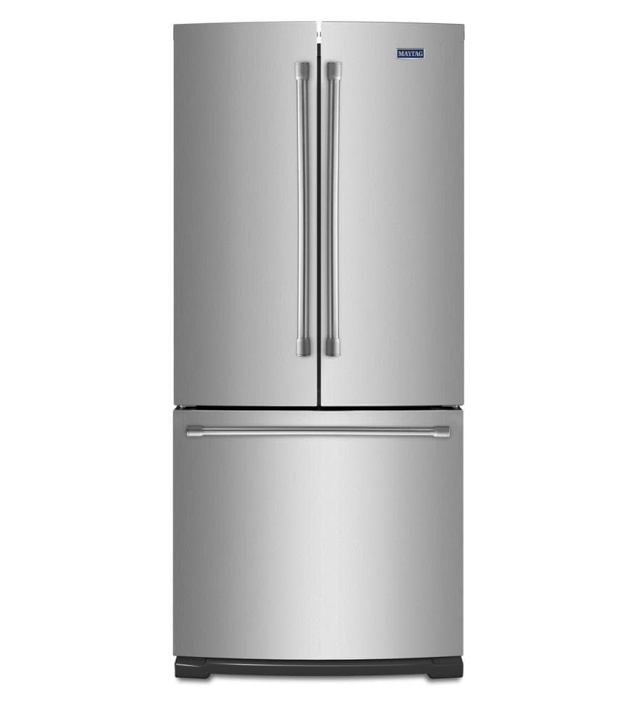 Maytag MFF2055DRM 19.6 Cu. Ft. Stainless Steel French Door Refrigerator