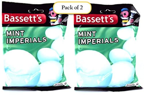 Bassetts Mint Imperials, 200g Bag (Pack of 2)