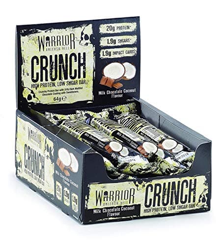 Warrior Crunch Protein Milk Chocolate Coconut 12 Bars