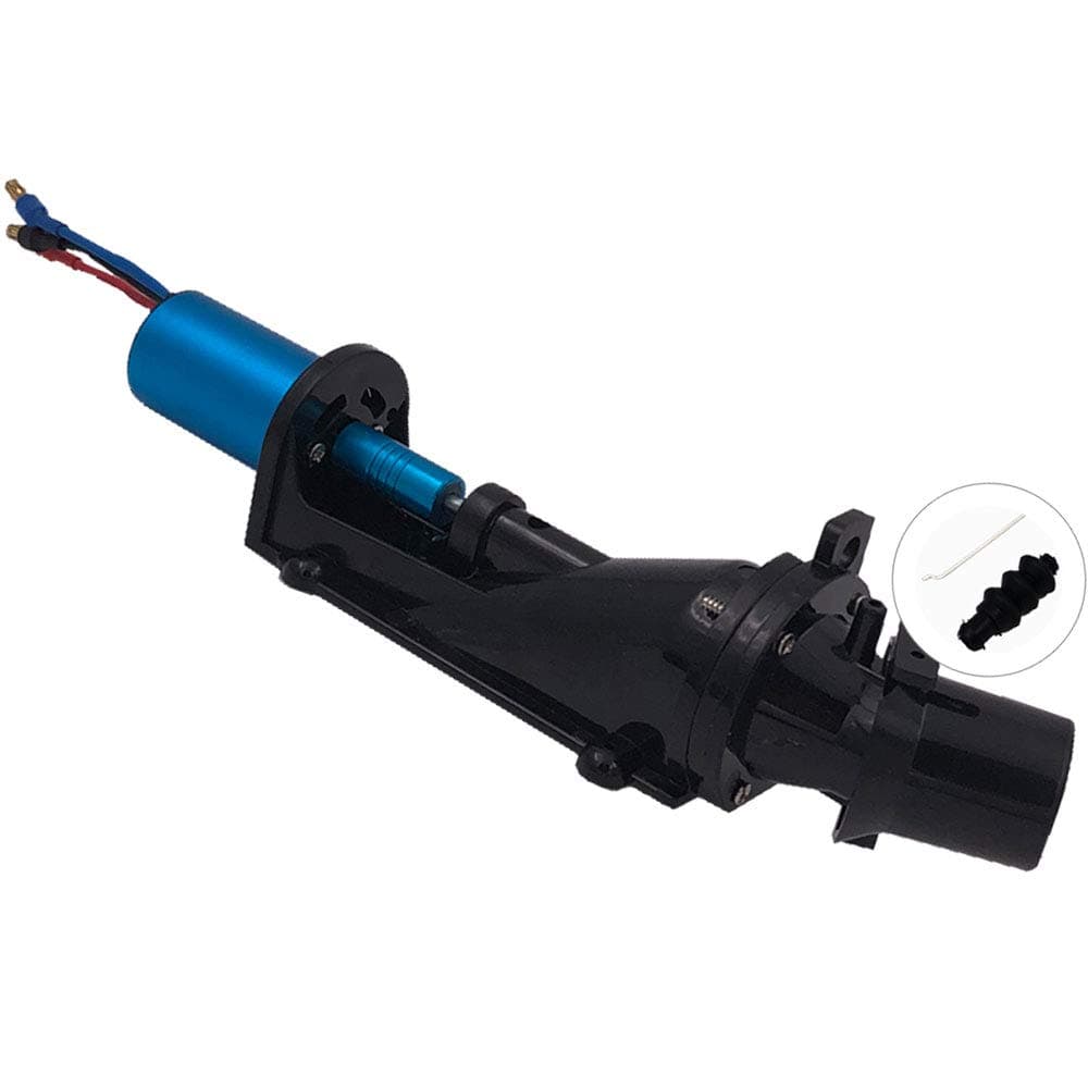 7” RC Boat Turbo Jet Pump with 2440 Brushless Motor for 40-110cm Length Boat Nlijia (Turbo Jet with 2440 Brushless Motor)
