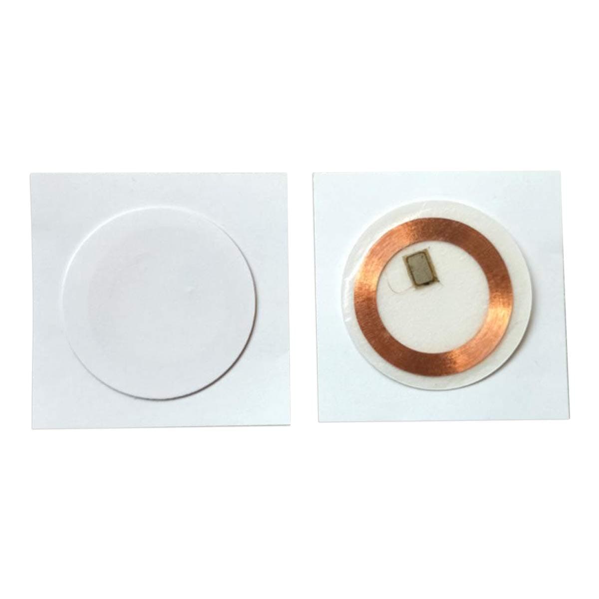 125Khz Em4100 RFID Soft Paper Sticker Dia 30Mm Read Only (Pack of 10)
