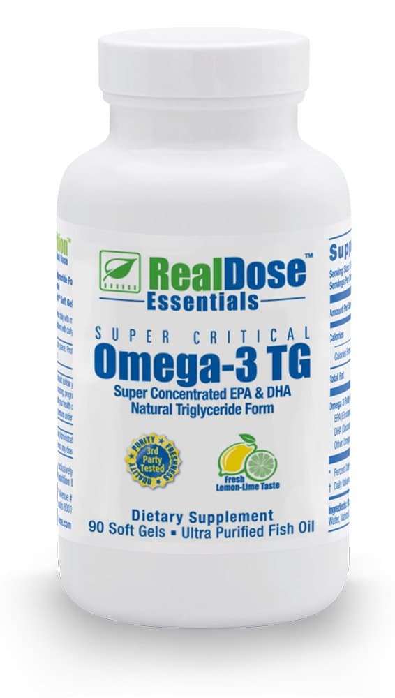 Doctor Formulated Omega 3 Fish Oil Softgels - Pharmaceutical Grade Fish Oil Supplement with 2,400 mg of Omega-3 Fatty Acids - 1,200 mg EPA + 750 mg DHA per Serving - Burpless Softgels (90 Count)