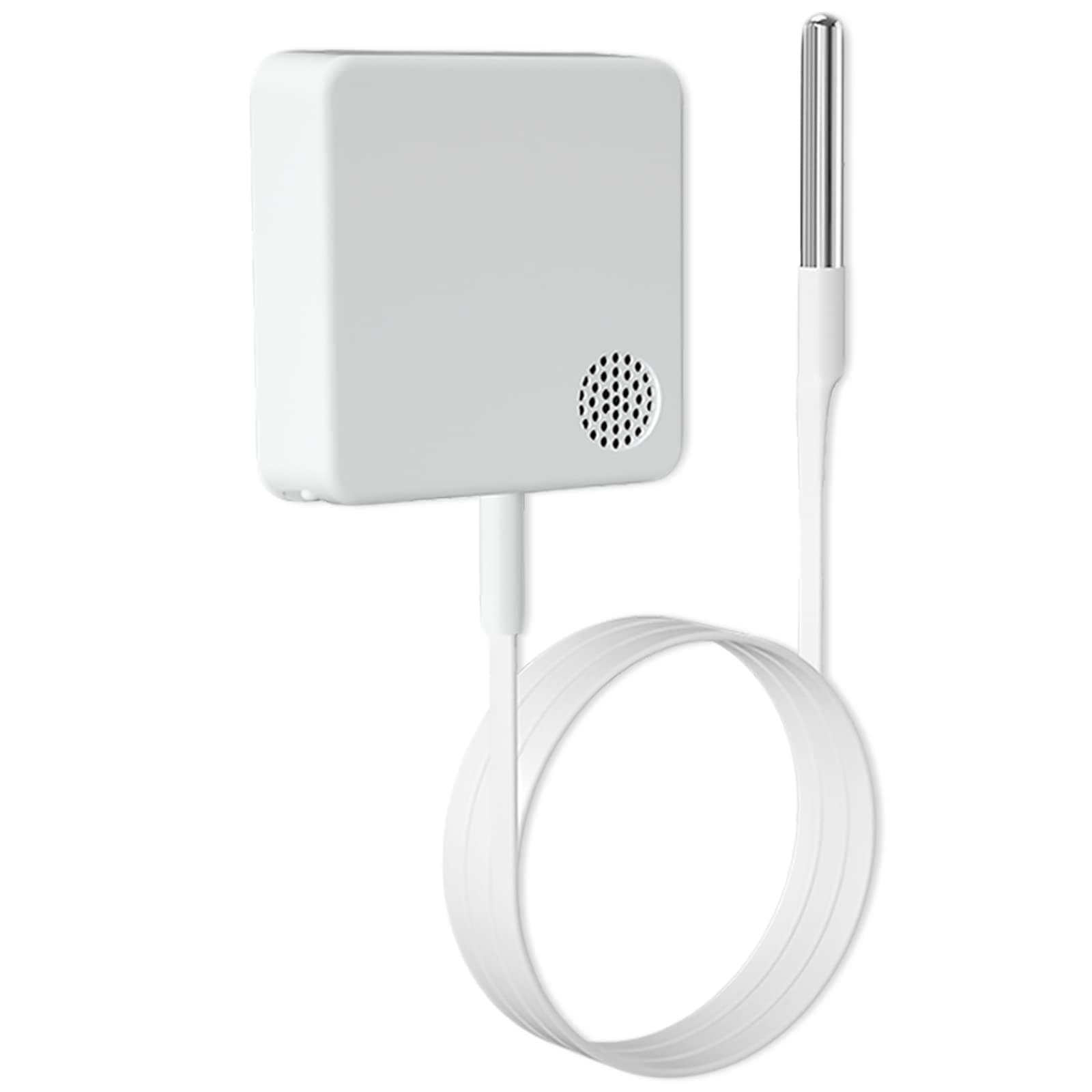 MOCREO ST4 Temperature Sensor with Waterproof External Probe, for Freezer with App Alert, Smart Thermometer, MOCREO Hub Required, Remote Temperature Monitor Gauge, for Refrigerator, Fish Tank, Soil