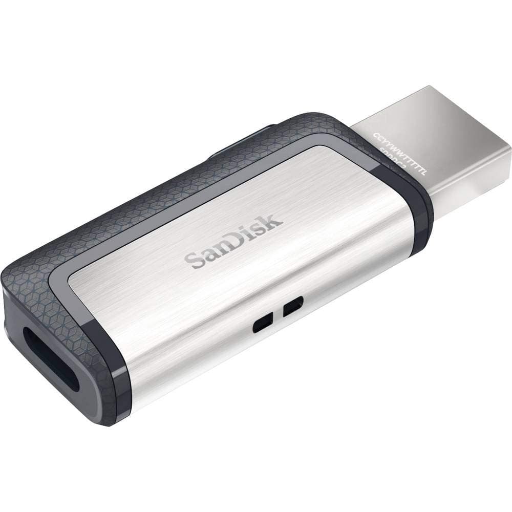 【128GB】 SanDisk USB Memory, USB 3.1 Compatible, Type-C & Type-A Dual Connector, R:150MB/s, Overseas Retail SDDDC2-128G-G46